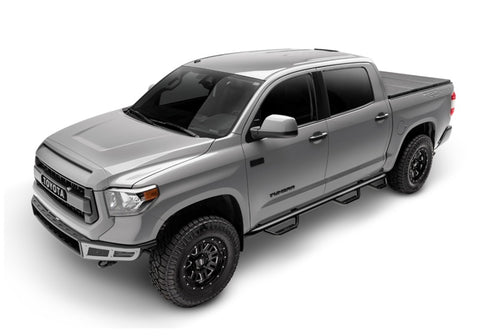 N-Fab Nerf Step 01-06 Chevy-GMC 2500/3500 Crew Cab 6.5ft Bed - Gloss Black - Bed Access - 3in - C01105CC-6