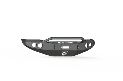 Road Armor 07-13 Toyota Tundra Stealth Front Winch Bumper w/Pre-Runner Guard - Tex Blk - 99034B
