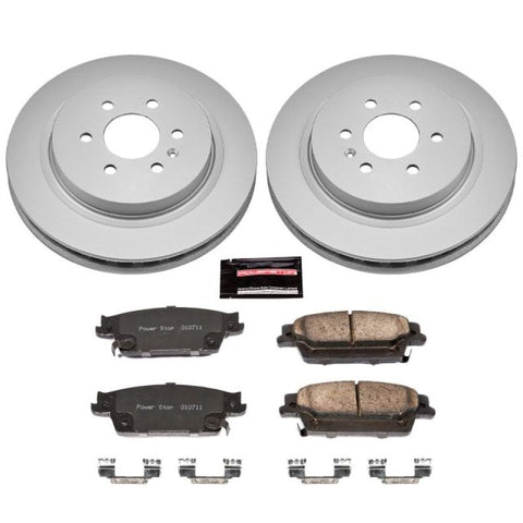 Power Stop 04-09 Cadillac SRX Rear Z17 Evolution Geomet Coated Brake Kit - CRK4568