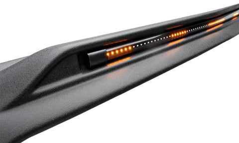 AVS 16-18 Chevrolet Silverado 1500 Low Profile Aeroskin Lightshield Pro - Black - 953123