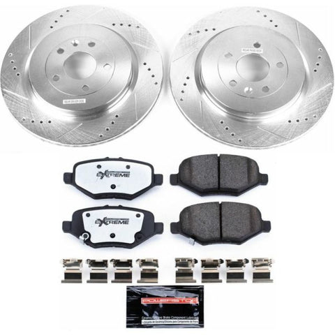 Power Stop 13-19 Ford Explorer Rear Z36 Truck & Tow Brake Kit - K6376-36