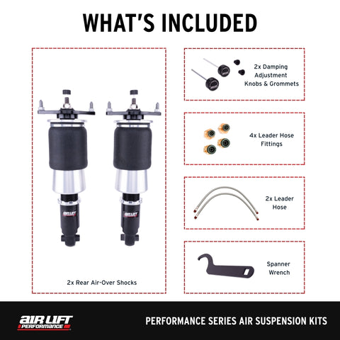 Air Lift Performance 15-21 Subaru WRX (VA) / 15-21 Subaru WRX STI (VA) Rear Air Suspension Kit - 76501