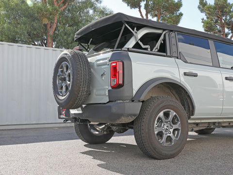 aFe Apollo GT 3in 409 SS Cat-Back Exhaust 2021 Ford Bronco L4-2.3L (t)/V6-2.7L (tt) w/ Polished Tips - 49-43136-P