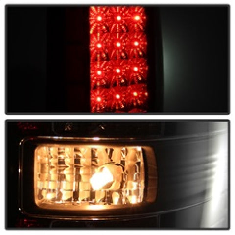 Spyder Ford F150 09-14 LED Tail Lights Black Smoke ALT-YD-FF15009-LED-BSM - 5078148