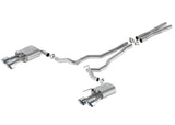 Ford Racing 2024 Mustang 5.0L Sport Cat-Back Exhaust W/Valance - Chrome Tips - M-5200-M5SCVA
