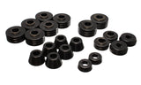Energy Suspension Fd Bronco Body Mount Set - Black - 4.4102G
