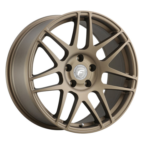 Forgestar F14 18x9 / 5x114.3 BP / ET35 / 6.4in BS Satin Bronze Wheel - F15589065P35