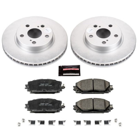 Power Stop 11-17 Lexus CT200h Front Z17 Evolution Geomet Coated Brake Kit - CRK5870