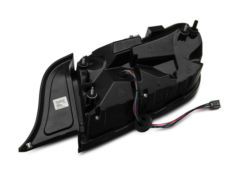 Raxiom 15-22 Ford Mustang Profile LED Tail Lights - Gloss Black Housing (Smoked Lens) - 402183