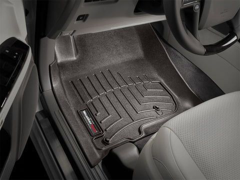 WeatherTech 11-12 Toyota 4Runner Front FloorLiners - Cocoa - 473611