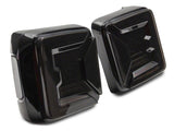 Raxiom 18-23 Jeep Wrangler JL Axial Series LED Tail Lights- Blk Housing (Smoked Lens) - J142664-JL