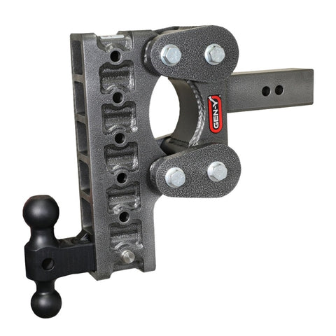 Gen-Y The Boss Torsion-Flex 2.5in Shank 10in Drop 1.7K TW 16K Hitch w/GH-051 Dual-Ball - GH-1116