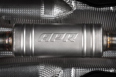 APR 20-21 Volkswagen GTI TCR (MK7.5) Catback Exhaust System w/Front Muffler - CBK0039