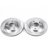 Power Stop 04-05 Chevrolet Classic Front Evolution Drilled & Slotted Rotors - Pair - AR8256XPR