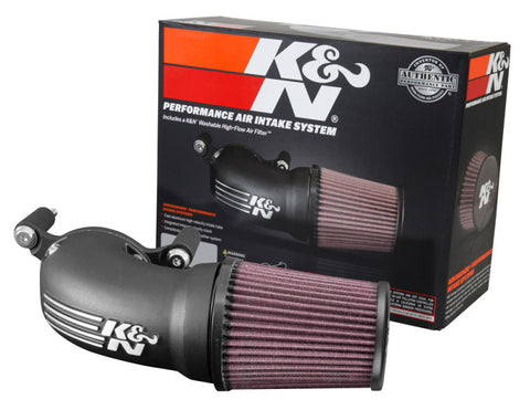 K&N 01-17 Harley-Davidson Softail / Dyna FI Performance Air Intake System - 57-1137