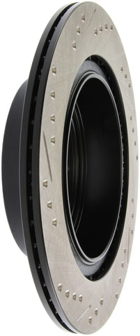 StopTech 06-07 350Z / 05-07 G35 / 06-07 G35X SportStop Slotted & Drilled Rear Left Rotor - 127.42088L