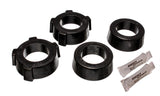 Energy Suspension 69-78 Volkswagen (Air Cooled) Black Rear Spring Plate Bushing Set - 15.2109G