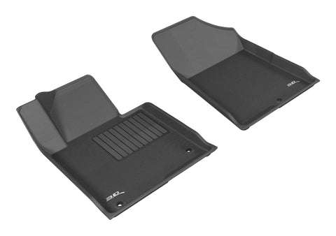 3D MAXpider 2015-2020 Hyundai/Kia Sonata/Sonata Hybrid/Optima Kagu 1st Row Floormat - Black - L1HY05111509