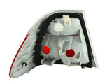 ANZO 1999-2001 BMW 3 Series E46 Taillights Red/Clear - 221218