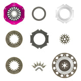 Exedy 1993-1994 Nissan Skyline GTR L6 Hyper Twin Carbon-R Clutch Rigid Disc Pull Type w/FW Bolts - NM042SBMC