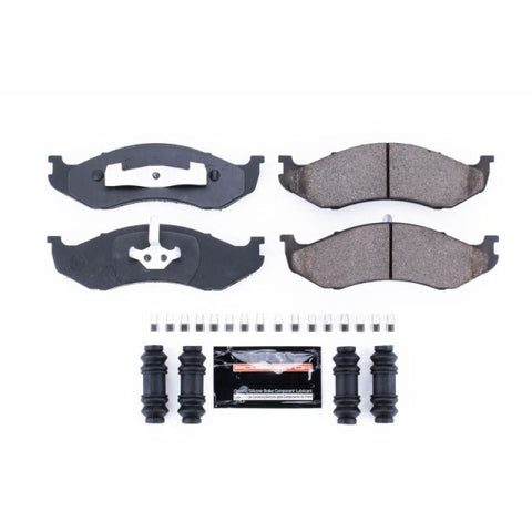 Power Stop 90-01 Jeep Cherokee Front Z23 Evolution Sport Brake Pads w/Hardware - Z23-477