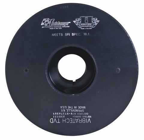 Fluidampr 6.6L GM Duramax 2006-2008 Steel Externally Balanced Damper - 830111
