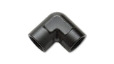 Vibrant 1/4in NPT 90 Degree Female Pipe Coupler Fitting - 11321