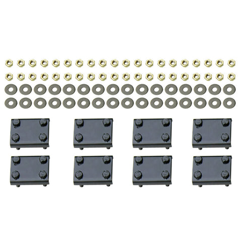 Westin 04-14 Ford F-150 SuprCab/SuprCrew (Excl Heritage) Premier Oval Nerf Step Bar Mount Kit - Blk - 22-1885