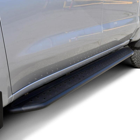 Westin 19-23 Chevrolet/GMC Silverado/Sierra 1500 Crew Cab Outlaw Nerf Step Bars - Textured Black - 28-31275
