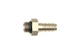 DeatschWerks 6AN ORB Male To 3/8in. Male Triple Barb Fitting (Incl. O-Ring) - 6-02-0501