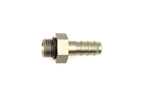 DeatschWerks 6AN ORB Male To 3/8in. Male Triple Barb Fitting (Incl. O-Ring) - 6-02-0501