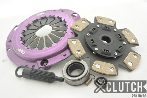 XClutch 88-89 Toyota MR2 Super Charged 1.6L Stage 2 Sprung Ceramic Clutch Kit - XKTY23016-1B