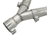 aFe MACHForce XP 14+ Jeep Grand Cherokee V6 3.0L (td) 2.5in DPF-Back 409SS Exhaust w/Resonators - 49-46234