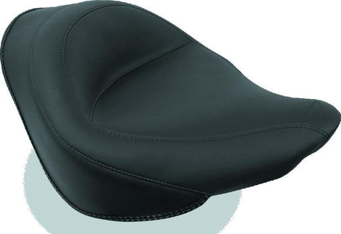 Mustang 06-17 Harley Softail Wide Tire (200mm) Wide Touring Solo Seat - Black - 76248