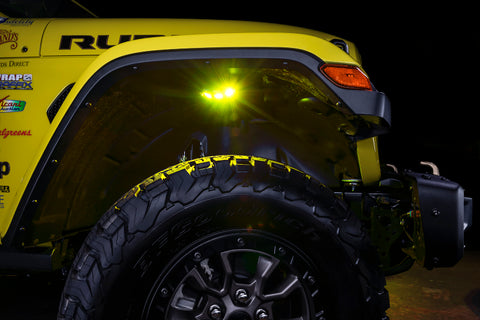 Oracle Underbody RGB+W Wheel Well Rock Light Kit - 4 PCS - ColorSHIFT - 5895-339