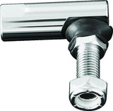 Kuryakyn Barrel Style Right Hand Female 5/16in-24 Threads Chrome - 9056