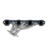 BBK 87-95 Ford F150 Truck 5.0 302 Shorty Unequal Length Exhaust Headers - 1-5/8 Silver Ceramic - 35100