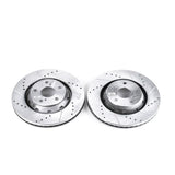 Power Stop 09-16 Toyota Venza Front Evolution Drilled & Slotted Rotors - Pair - JBR1390XPR
