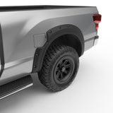 EGR 17-23 Nissan Titan Traditional Bolt-On Look Fender Flareswith Fender Badge Set Of 4 - 796014