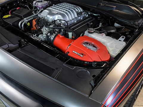 aFe Momentum GT Limited Edition Cold Air Intake 15-16 Dodge Challenger/Charger SRT Hellcat - Red - 51-72204-R