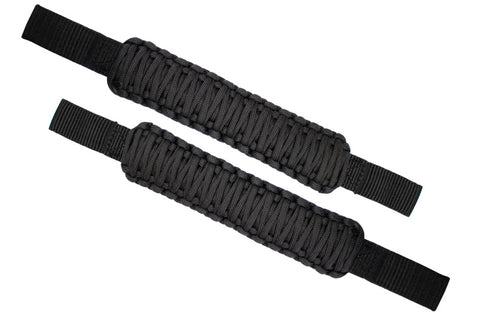 Fishbone Offroad Head Rest Paracord Grab Handles - Black - FB55281