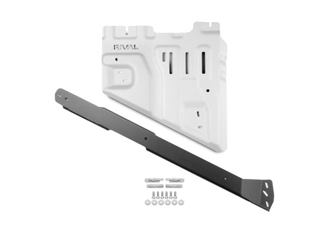 Rival 24-26 Toyota Tacoma i-Force / 25-26 Toyota 4Runner i-Force Aluminum Transfer Case Skid Plate - 2333.9582.3.6