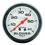AutoMeter Gauge Boost 2-5/8in. 60PSI Mechanical Phantom - 5802
