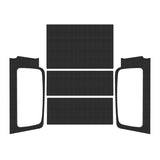 DEI 04-06 Jeep Wrangler LJ Unliminted Headliner Complete Kit - Black - 50601