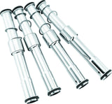 S&S Cycle 2017+ M8 Models Pushrod Cover Kit - Chrome - 106-1340