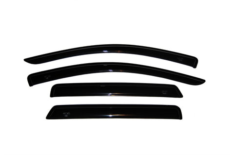 AVS 08-18 Dodge Journey Ventvisor Outside Mount Window Deflectors 4pc - Smoke - 94072