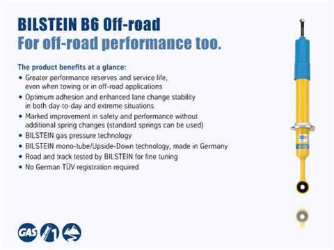 Bilstein 4600 Series 2014 Dodge Ram 2500 Rear 46mm Monotube Shock Absorber - 24-239462