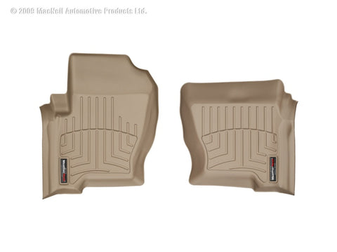 WeatherTech 05-09 Land Rover LR3 Front FloorLiner - Tan - 450461