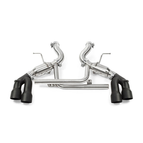 Mishimoto 2016+ Chevrolet Camaro SS Quad-Tip Pro Axle-Back Exhaust w/ Black Tips - MMEXH-CAM8-16AQTPBK