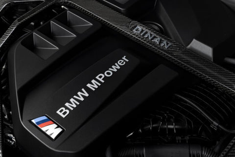 Dinan 21-27 BMW M2/M3/M4 (G80/G82/G83/G87) Gloss Carbon Fiber Strut Tower Brace - Front - D180-0015